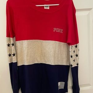 PINK 4th of July long sleeve